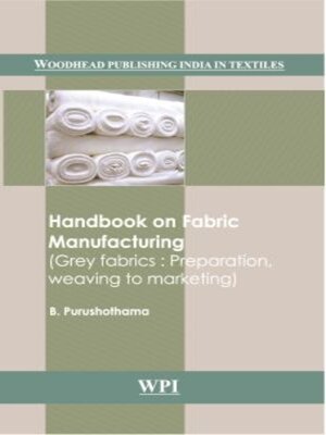 cover image of Handbook on Fabric Manufacturing